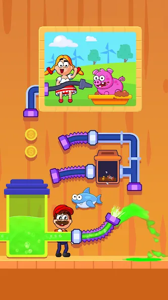 Flow Legends: Pipe Games (Флоу Легенды)  [МОД Menu] Screenshot 3