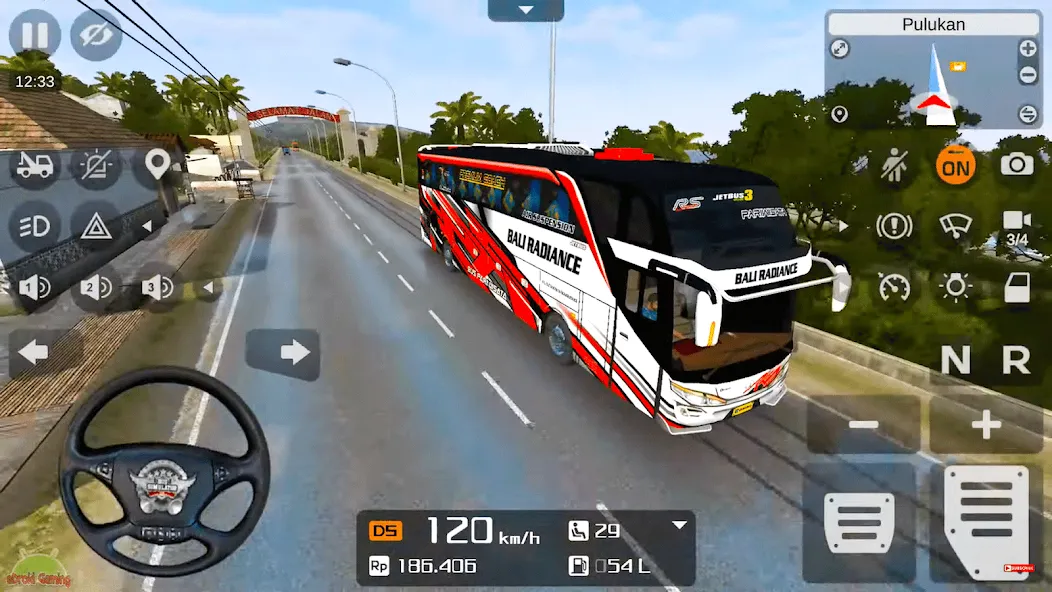 Coach Tourist Bus City Driving  [МОД Бесконечные монеты] Screenshot 4