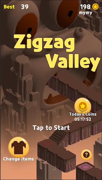 Zigzag Valley,Endless game  [МОД Много денег] Screenshot 1