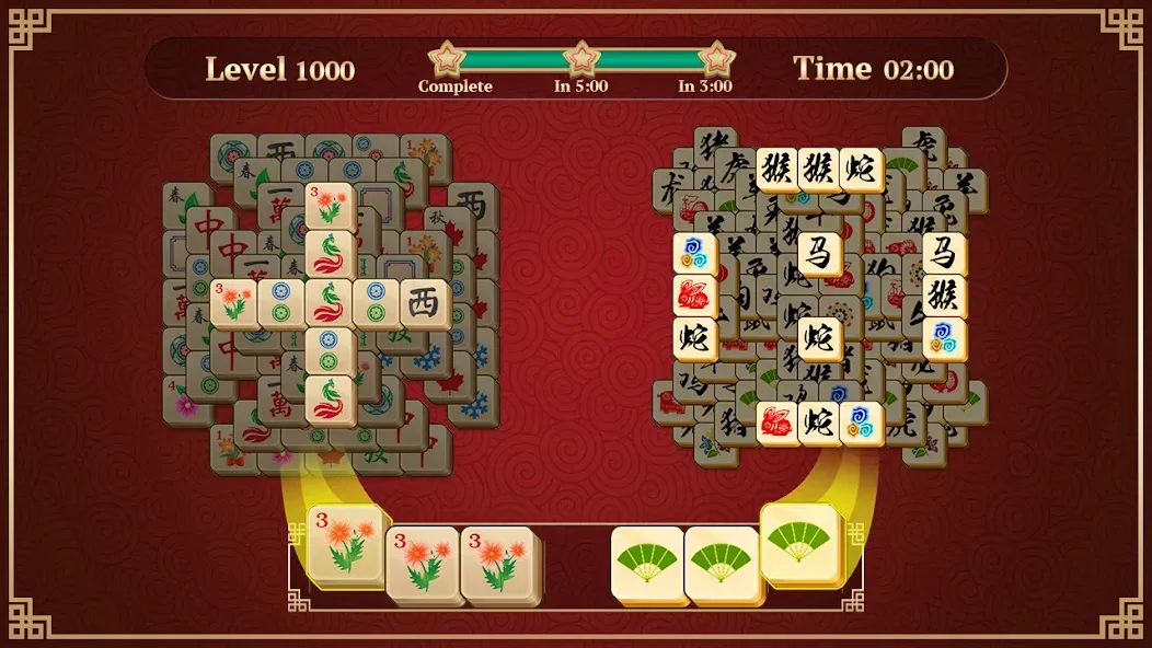 Mahjong Solitaire: 3 Tiles (Маджонг Классик)  [МОД Много монет] Screenshot 3