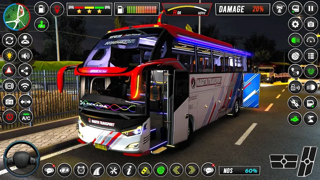 Euro Bus Simulator - Bus Games  [МОД Mega Pack] Screenshot 2