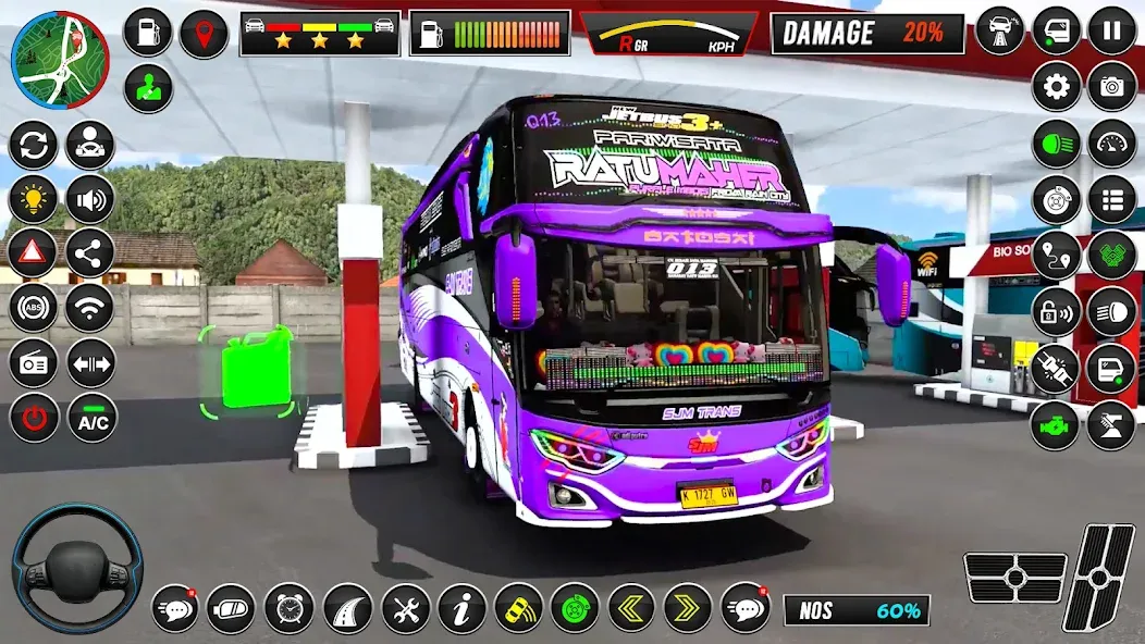 Euro Bus Simulator - Bus Games  [МОД Mega Pack] Screenshot 5