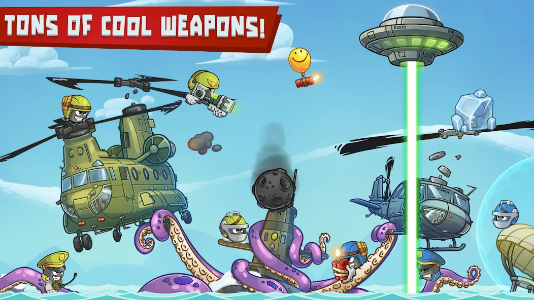 Warlings 2: Total Armageddon (Варлингс 2)  [МОД Меню] Screenshot 3