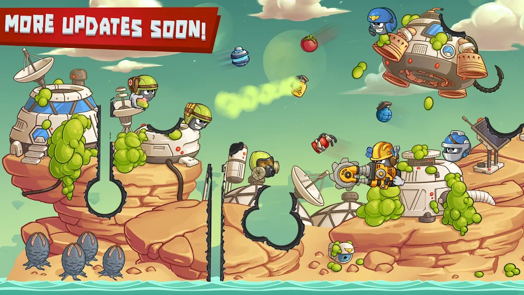 Warlings 2: Total Armageddon (Варлингс 2)  [МОД Меню] Screenshot 4