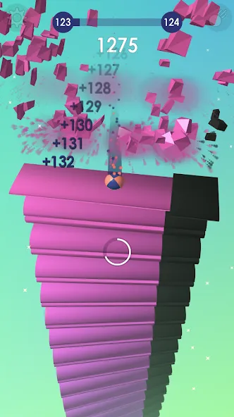 Ball: Blast colorful bricks 3d  [МОД Menu] Screenshot 4