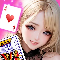 Взломанная Sexy solitaire girls: ani card (Сэкси солитер девушки)  [МОД Меню] - стабильная версия apk на Андроид