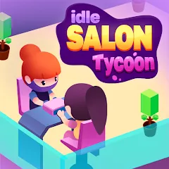 Взломанная Idle Beauty Salon Tycoon (Айдл Бьюти Салон Тайкун)  [МОД Бесконечные деньги] - полная версия apk на Андроид