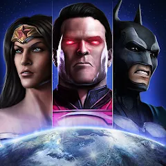 Скачать взломанную Injustice: Gods Among Us (Инжастис)  [МОД Бесконечные монеты] - последняя версия apk на Андроид