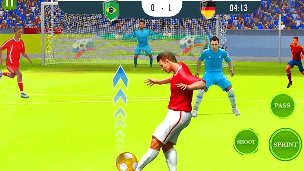 ultimate football game 2024  [МОД Много монет] Screenshot 2