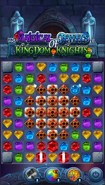 Jewels of Kingdom Knights (Джуэлз оф Кингдом Найтс)  [МОД Все открыто] Screenshot 4