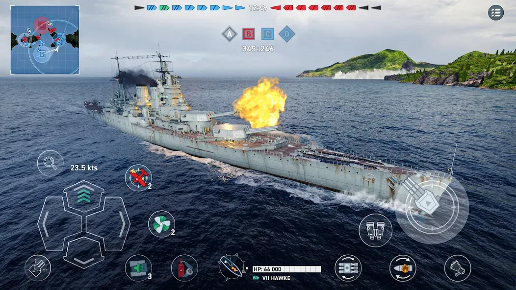 World of Warships Legends PvP (Ворлд оф Варшипс Легендс)  [МОД Unlimited Money] Screenshot 5