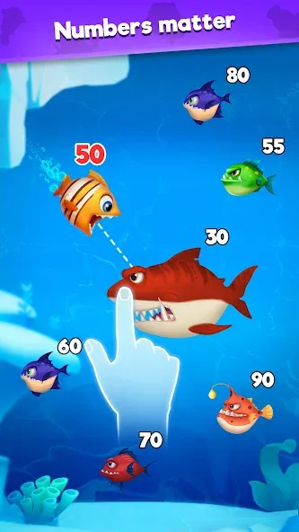 Fish Go.io - Be the fish king  [МОД Меню] Screenshot 2