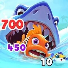 Скачать взломанную Fish Go.io - Be the fish king  [МОД Меню] - полная версия apk на Андроид