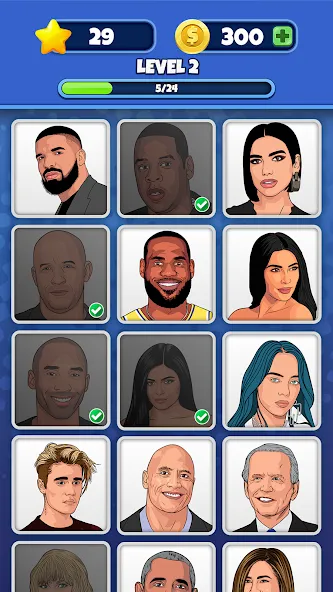 Who is it? Celeb Quiz Trivia  [МОД Бесконечные монеты] Screenshot 3