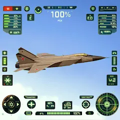 Скачать взломанную Sky Warriors: Airplane Games (Скай Ворриорс)  [МОД Mega Pack] - полная версия apk на Андроид