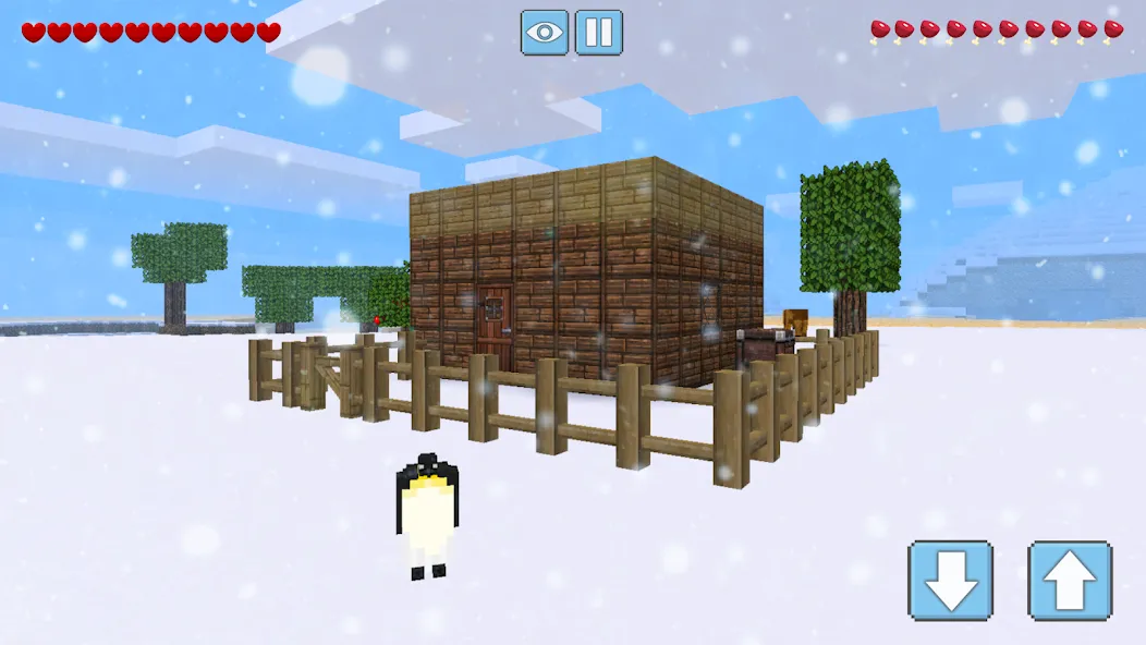 Winter Craft - Block Craft (Винтер Крафт)  [МОД Много денег] Screenshot 3