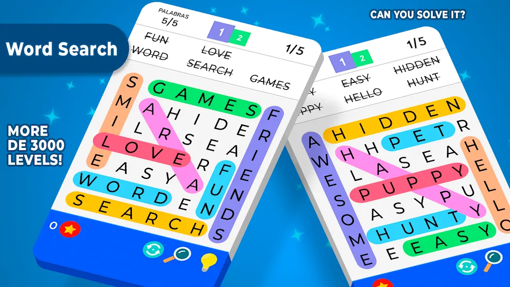 Word Search  [МОД Бесконечные деньги] Screenshot 5