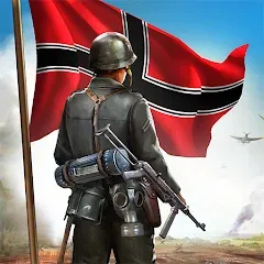 Взлом World War 2: Strategy Games (Вторая мировая война)  [МОД Много монет] - стабильная версия apk на Андроид