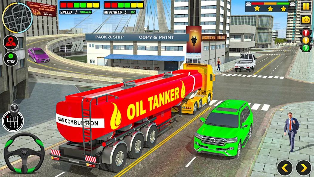 Offroad Oil Tanker Truck Games (Оффроуд Игры на машинецистерне для нефти)  [МОД Бесконечные деньги] Screenshot 2