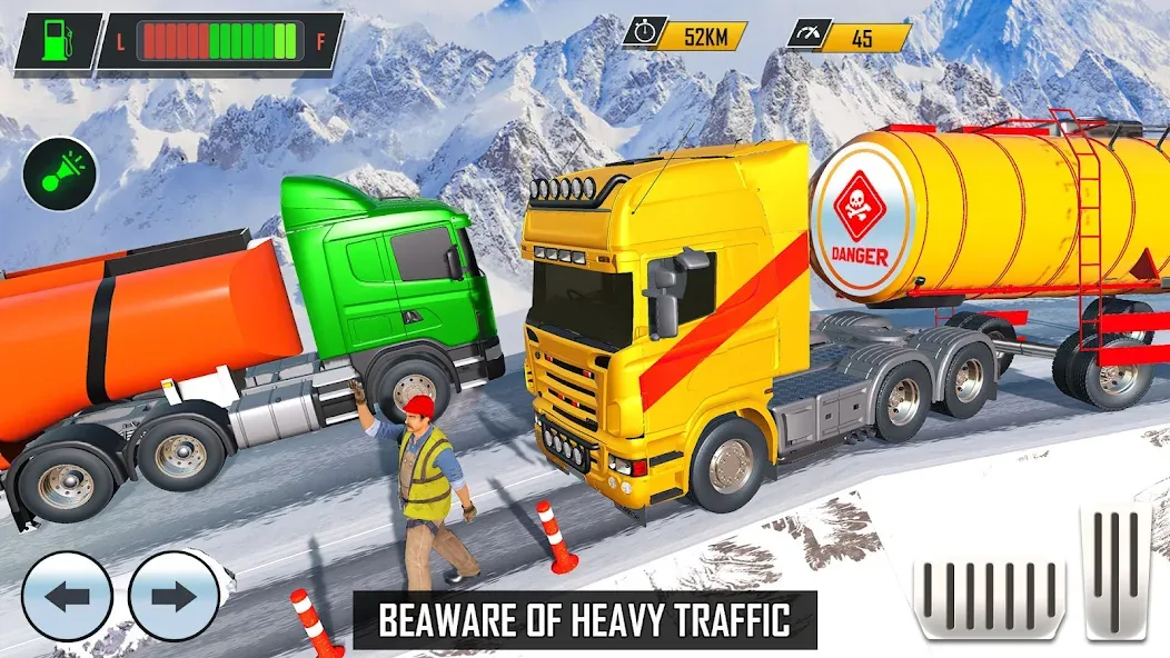 Offroad Oil Tanker Truck Games (Оффроуд Игры на машинецистерне для нефти)  [МОД Бесконечные деньги] Screenshot 4