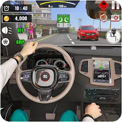 Скачать взлом City Car Driving - Car Games (Сити Кар Драйвинг)  [МОД Mega Pack] - последняя версия apk на Андроид