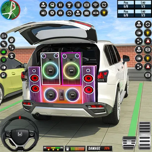 School Car Game 3d Car Driving  [МОД Unlimited Money] Screenshot 1