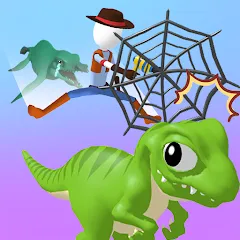 Взломанная Monster Catch Run (Монстер Кэтч Ран)  [МОД Много денег] - стабильная версия apk на Андроид