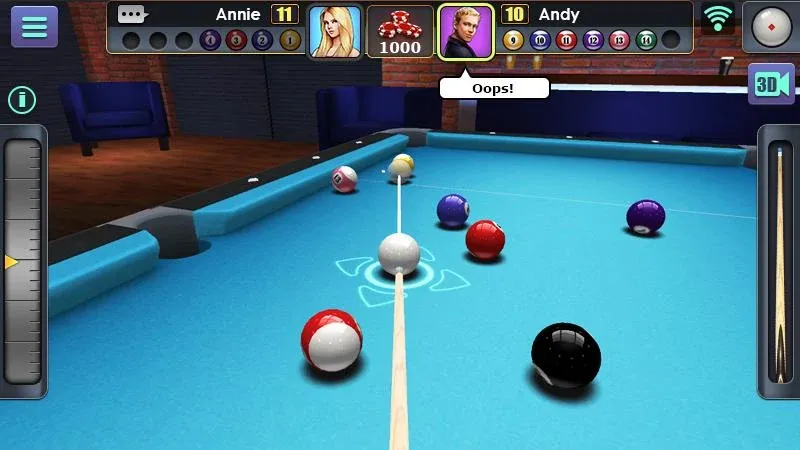 3D Pool Ball  [МОД Unlocked] Screenshot 1