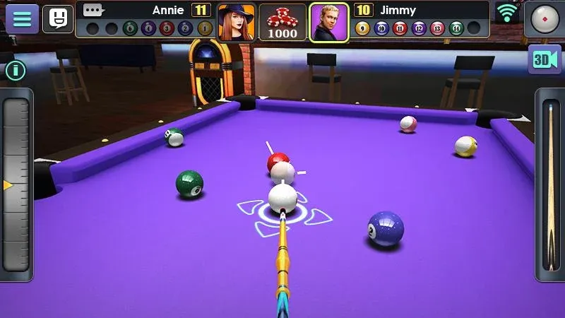 3D Pool Ball  [МОД Unlocked] Screenshot 4