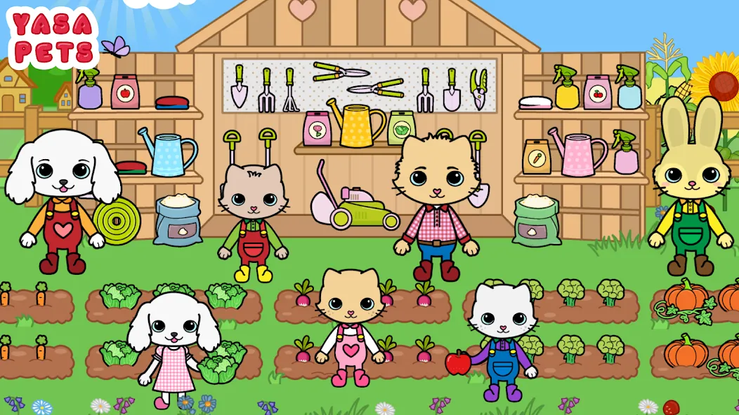 Yasa Pets Farm (Яса Петс Фарм)  [МОД Много денег] Screenshot 5