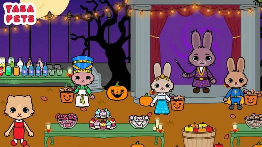 Yasa Pets Halloween (Яса Петс Хэллоуин)  [МОД Menu] Screenshot 5