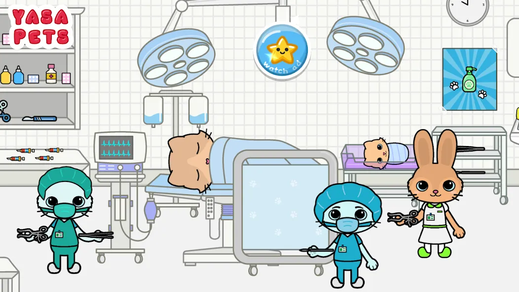 Yasa Pets Hospital (Яса Петс Хоспитал)  [МОД Unlimited Money] Screenshot 3