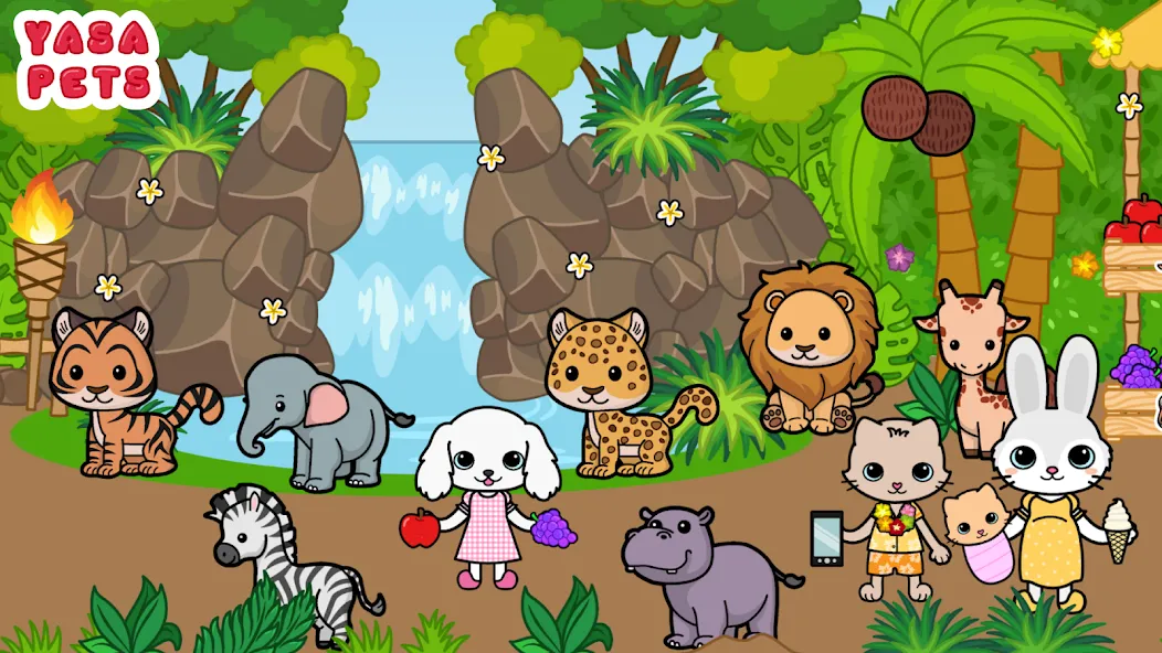 Yasa Pets Island (Яса Петс Айленд)  [МОД Много денег] Screenshot 4