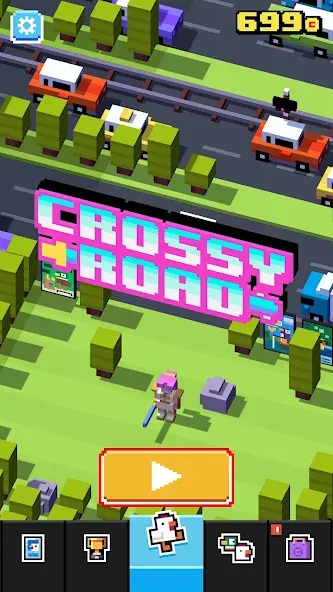 Crossy Road (Кросси Роуд)  [МОД Меню] Screenshot 1