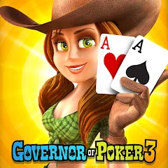 Скачать взлом Governor of Poker 3 - Texas  [МОД Unlocked] - полная версия apk на Андроид