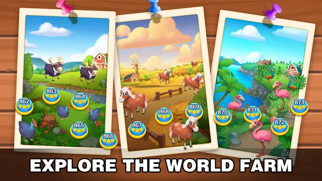 Solitaire Farm: Card Games (Соляр Фарм)  [МОД Menu] Screenshot 5