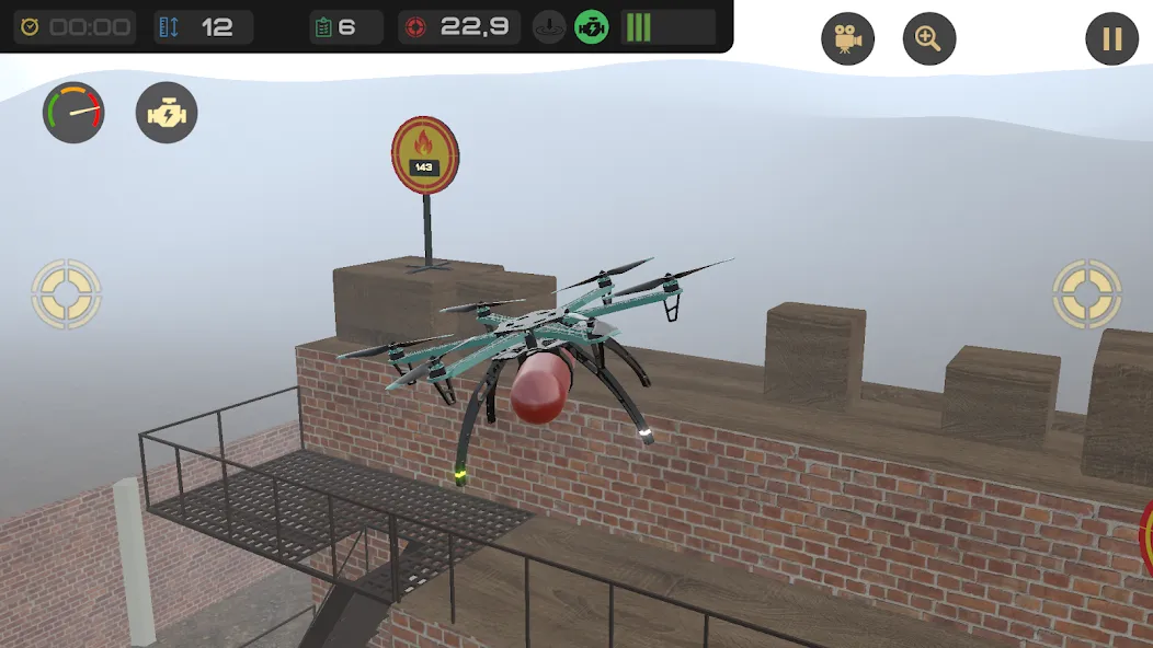 Edu Drone Simulator  [МОД Бесконечные монеты] Screenshot 2