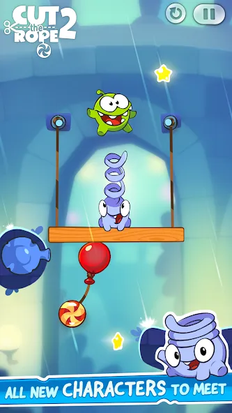 Cut the Rope 2 (Кат зе Роуп 2)  [МОД Mega Pack] Screenshot 4