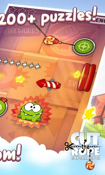 Cut the Rope: Experiments (Кат зе Роуп)  [МОД Много денег] Screenshot 2