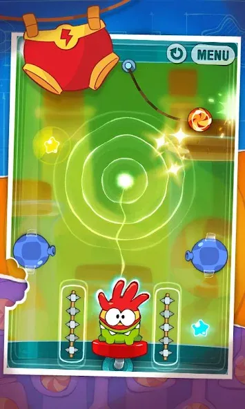 Cut the Rope: Experiments (Кат зе Роуп)  [МОД Много денег] Screenshot 3