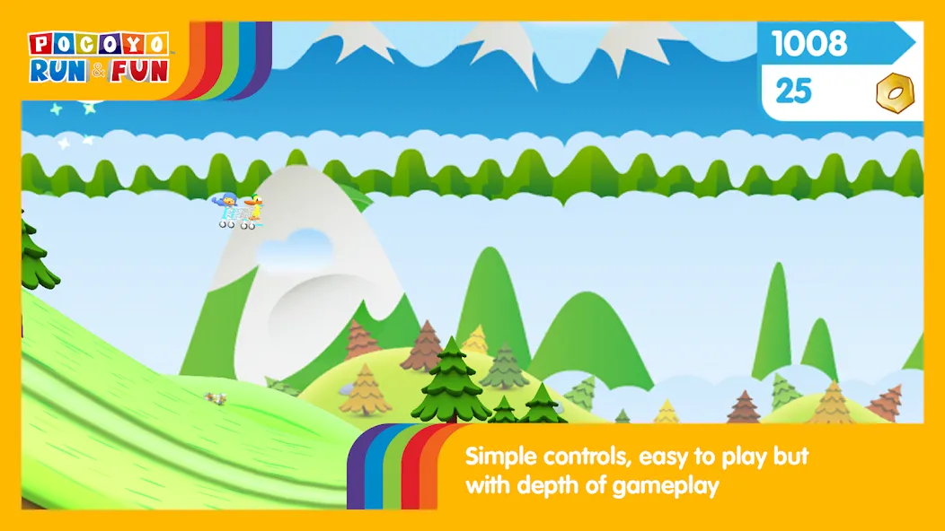 Pocoyo Run & Fun: Cartoon Jump  [МОД Mega Pack] Screenshot 3