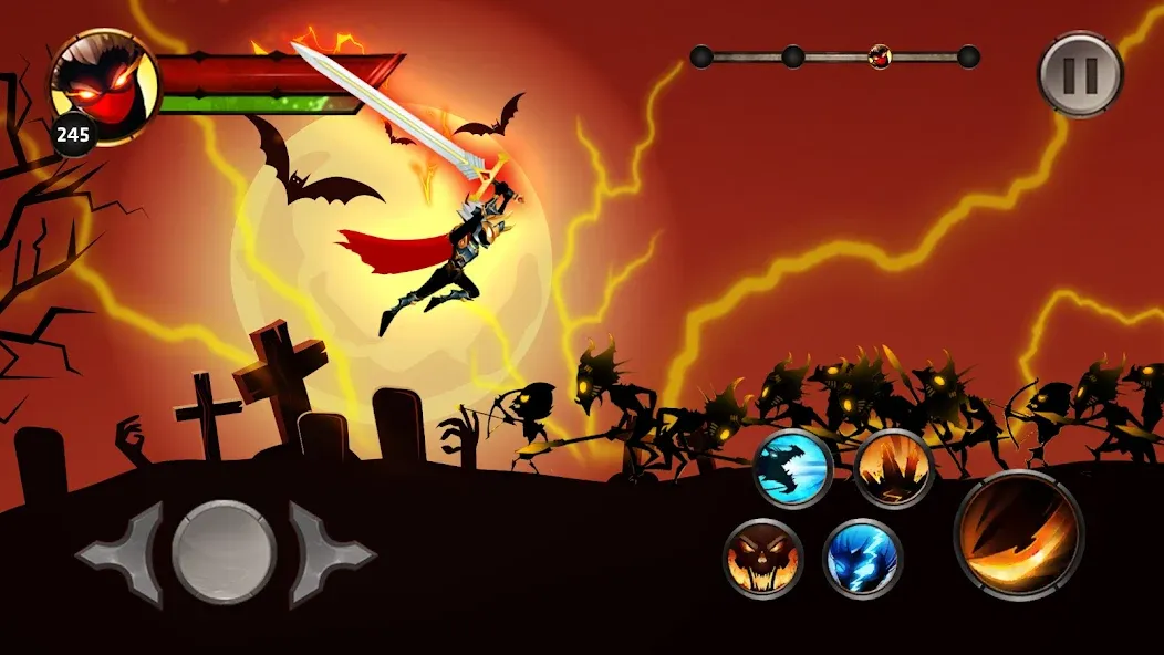 Stickman Legends Offline Games  [МОД Меню] Screenshot 3