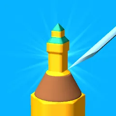 Взломанная Carve The Pencil (Карв зе Пенсил)  [МОД Mega Pack] - стабильная версия apk на Андроид