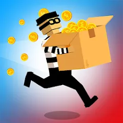 Взломанная Idle Robbery (Айдл Роббери)  [МОД Unlimited Money] - стабильная версия apk на Андроид