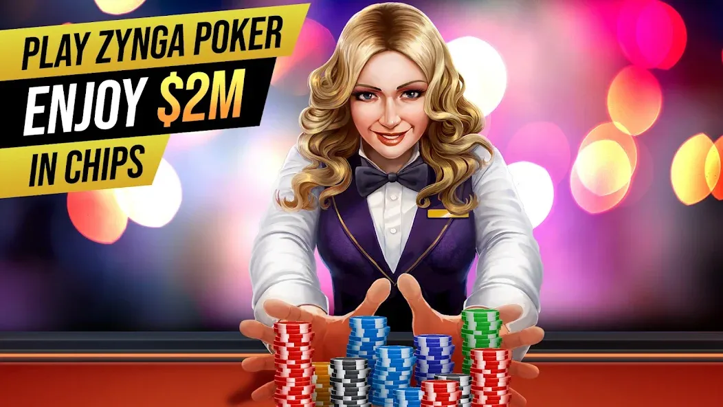 Zynga Poker ™ – Texas Holdem (Зинга Покер)  [МОД Menu] Screenshot 2