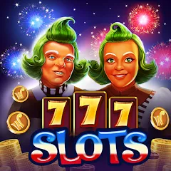 Взломанная Willy Wonka Vegas Casino Slots (Вилли Вонка Вегас Казино Слоты)  [МОД Бесконечные монеты] - стабильная версия apk на Андроид