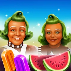 Взломанная Wonka's World of Candy Match 3  [МОД Menu] - полная версия apk на Андроид