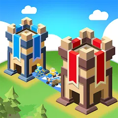 Взломанная Conquer the Tower: Takeover  [МОД Mega Pack] - последняя версия apk на Андроид