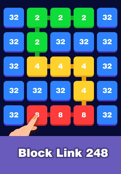 2248 Number block puzzle 2048 (Две тысячи двести сорок восемь)  [МОД Unlimited Money] Screenshot 2