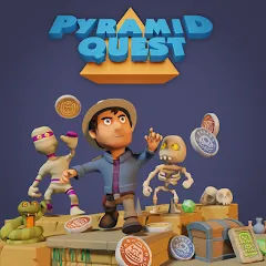 Взломанная Pyramid Quest (Пирамида Квест)  [МОД Бесконечные деньги] - последняя версия apk на Андроид